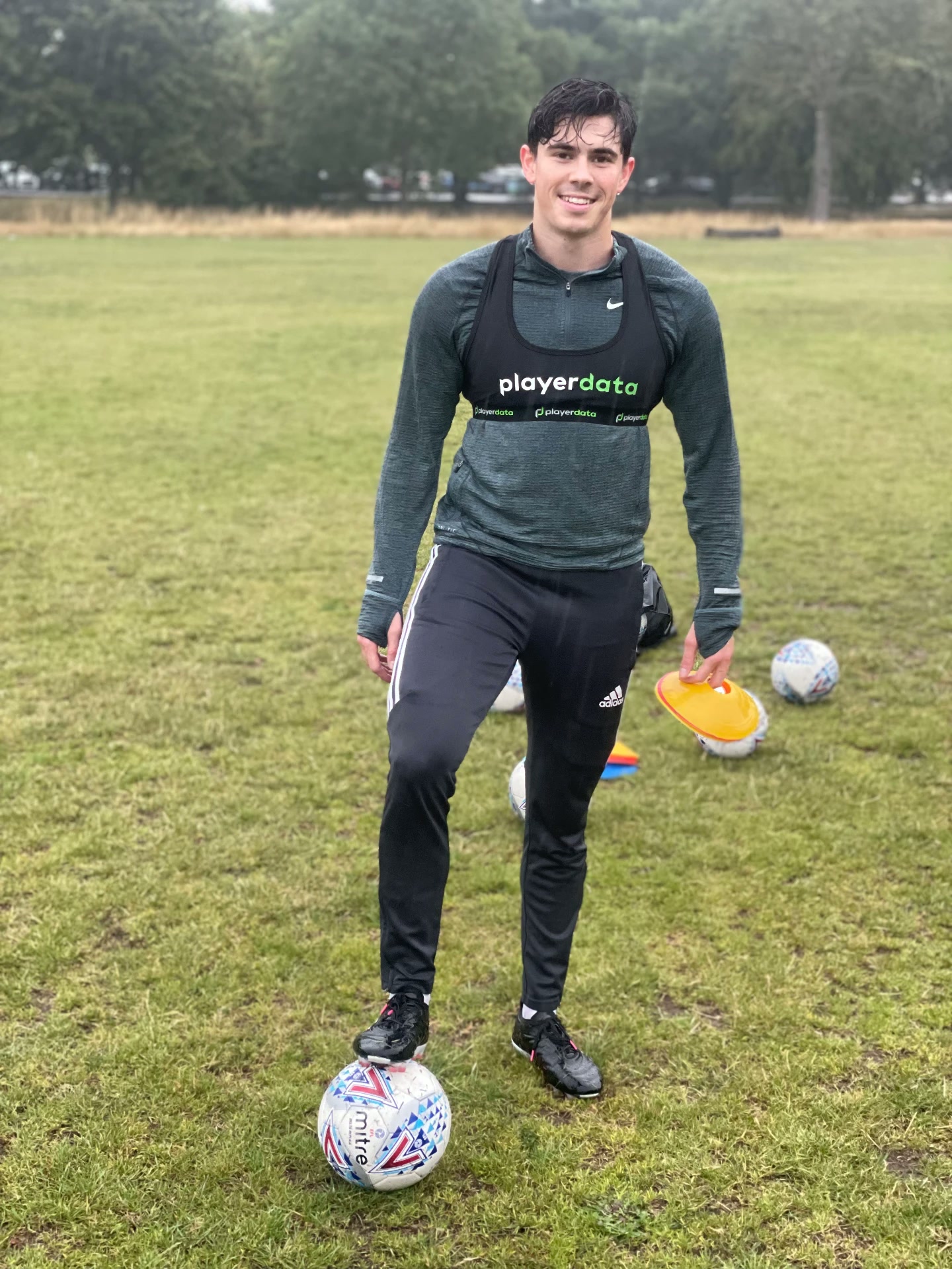 Tom training with ATG Sports FC
